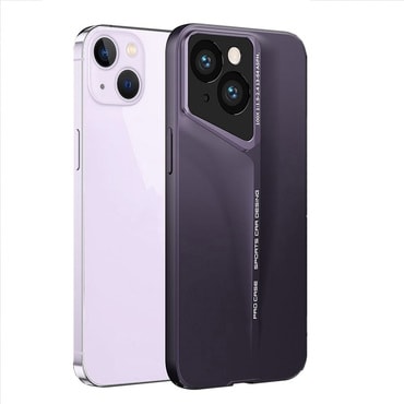 Premium tanek ovitek Blade z dodatno zaščito zadnjih kamer za iPhone 16 - royal violet