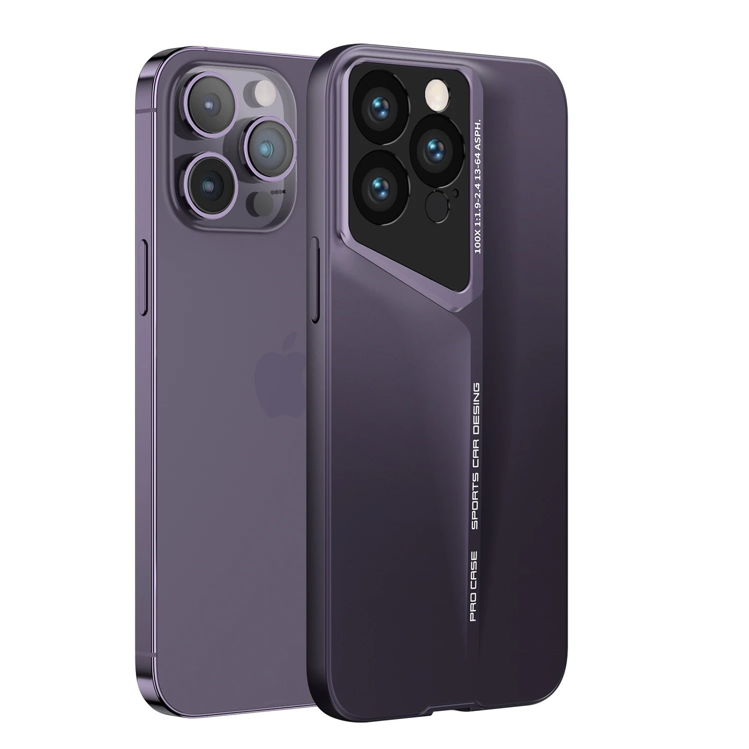Premium tanek ovitek Blade z dodatno zaščito zadnjih kamer za iPhone 16 Pro - royal violet