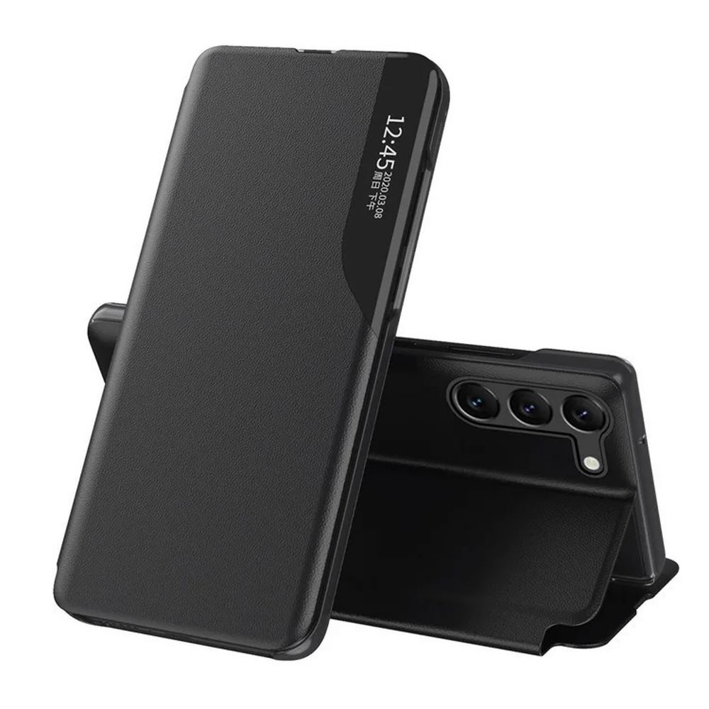 Etui "Edge View" za Samsung Galaxy S23 - črn