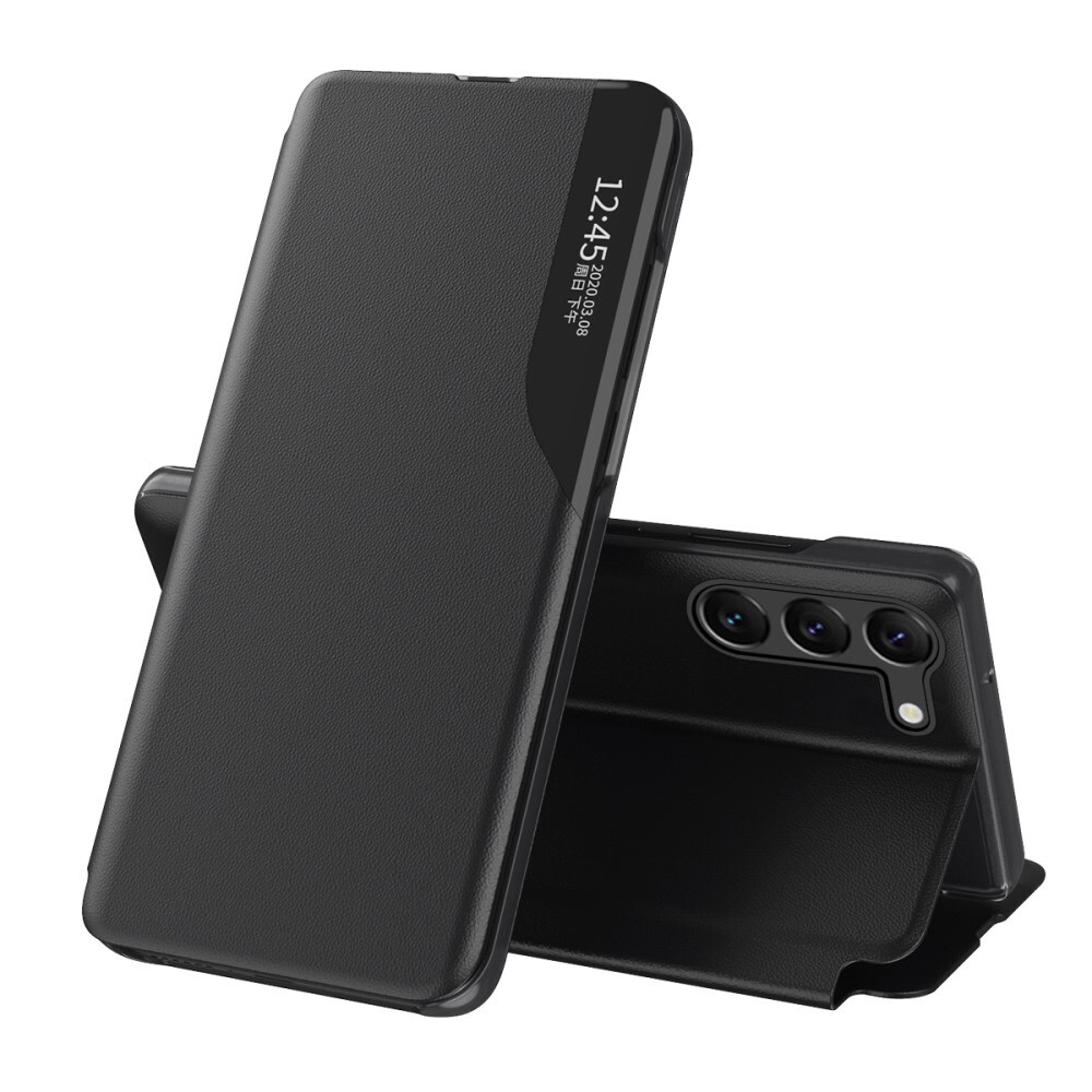 Etui "Edge View" za Samsung Galaxy S21 Plus - črn