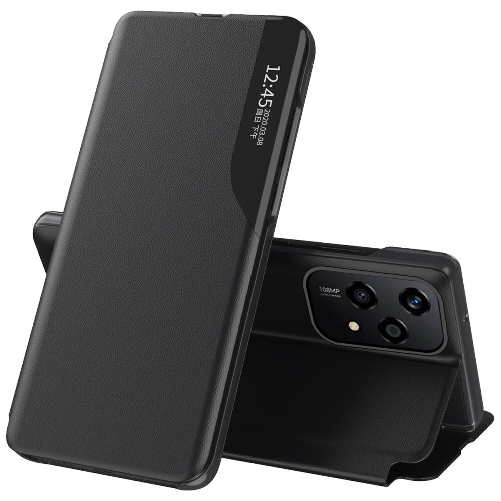 Etui "Edge View" za Honor 200 Lite - črn