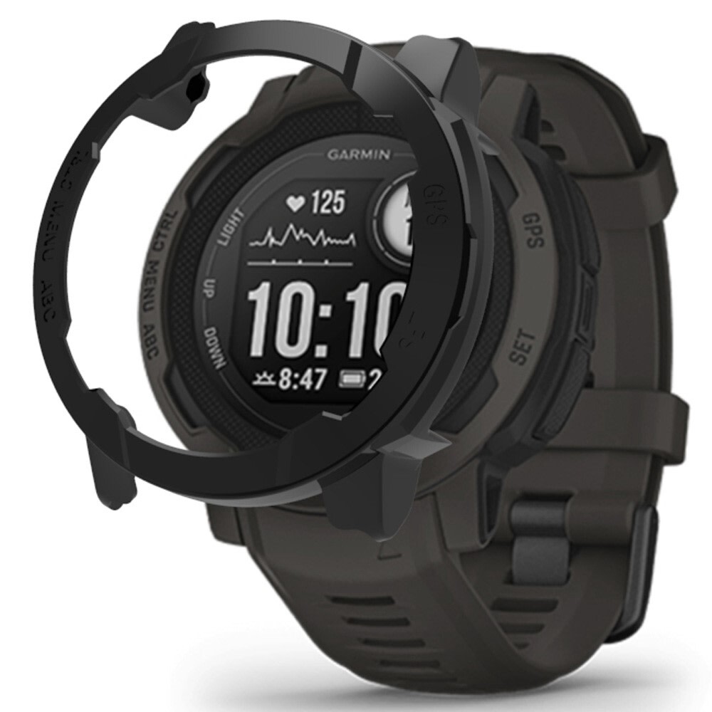 Trden TPU ovitek za Garmin Instinct 2 - črn
