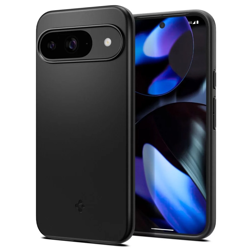 Ovitek Spigen "Thin Fit" za Google Pixel 9 / Pixel 9 Pro - black
