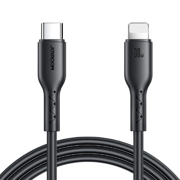 Polnilni in podatkovni kabel Joyroom "Flash-Charge SA26-CL3" - USB-C v Lightning kabel s PD 30W - 1 m - črn Polnilni in podatkovni kabel Joyroom "Flash-Charge SA26-CL3" - USB-C v Lightning kabel s PD 30W - 1 m - črn