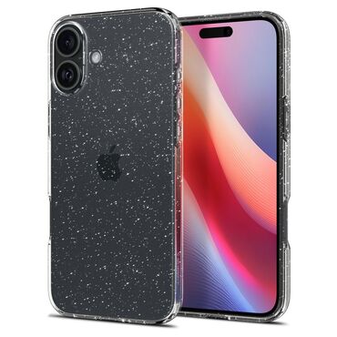 Ovitek Spigen "Liquid Crystal Glitter" za iPhone 16