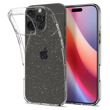 Ovitek Spigen "Liquid Crystal Glitter" za iPhone 16 Pro