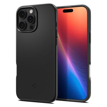 Ovitek Spigen "Thin Fit MagFit" za iPhone 16 Pro Max - black