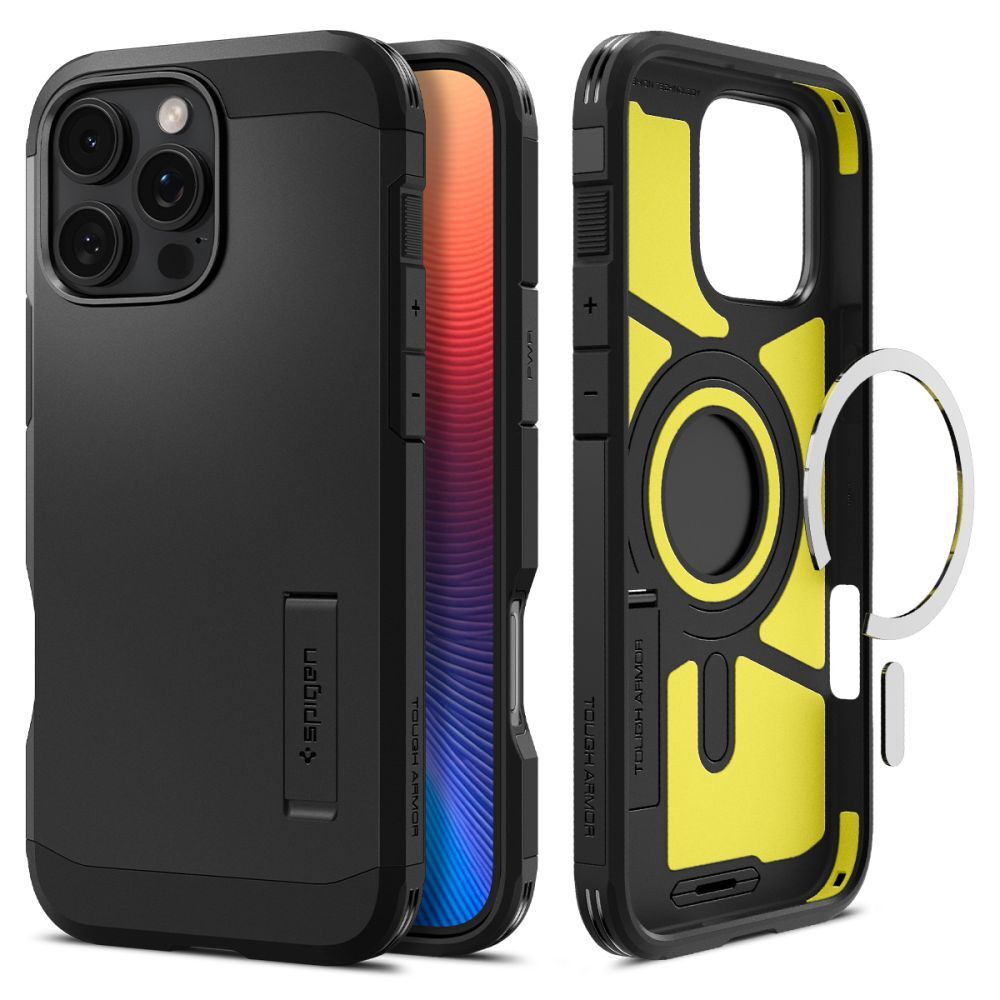 Ovitek Spigen "Tough Armor Mag" za iPhone 16 Pro Max - black