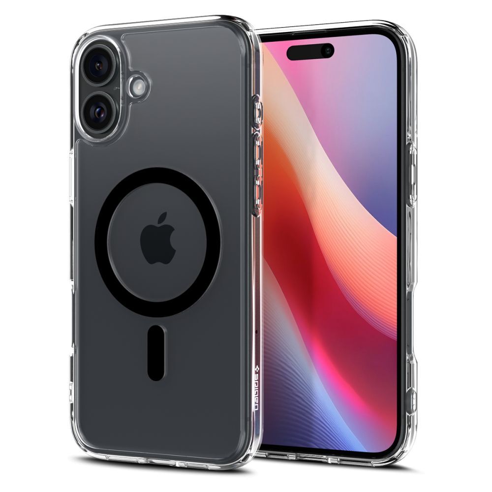 Ovitek Spigen "Ultra Hybrid Mag" za iPhone 16 - black