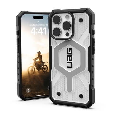 Ovitek UAG "Pathfinder Clear MagSafe" za iPhone 16 Pro - ice
