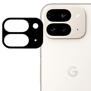 Full body zaščitno steklo za zadnjo kamero za Google Pixel 9 Pro Fold - črno