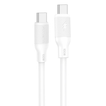 Polnilni in podatkovni kabel Foneng "X80" - USB-C v USB-C kabel s PD 100W - 1m - bel Polnilni in podatkovni kabel Foneng "X80" - USB-C v USB-C kabel s PD 100W - 1m - bel
