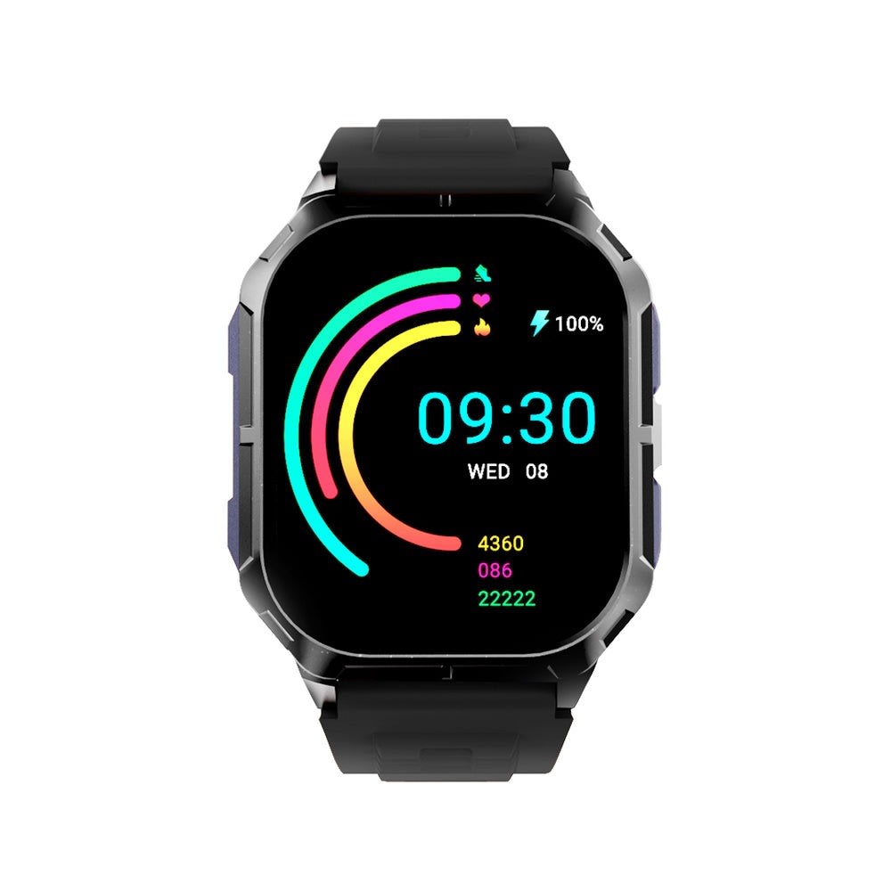 Pametna ura HiFuture "FutureFit Ultra3" - vzdržljiva športna ura za vse aktivnosti - črna
