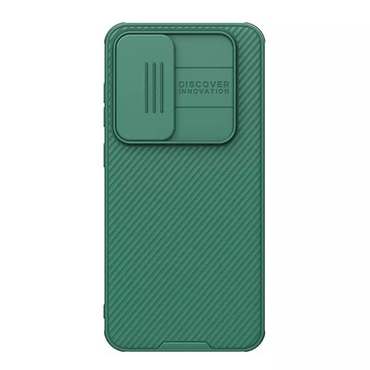 Premium trden ovitek Nillkin "CamShield Pro" za Samsung Galaxy S24 FE - zelen