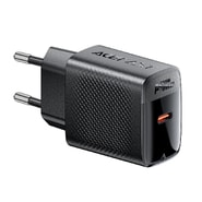 Premium stenski polnilni adapter Acefast "A102" z GaN tehnologijo in 1x USB-C izhodom 30W - črn