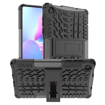 Hibriden TPU gel ovitek "Tough" za Lenovo Tab M8 Gen 4 - črn