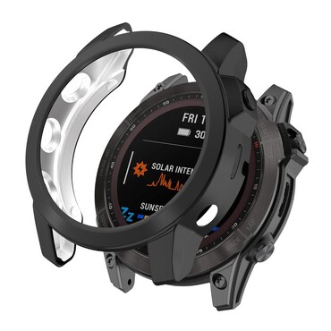 Trden TPU ovitek za Garmin Fenix 7 - črn