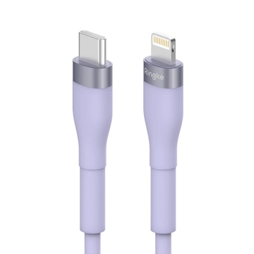 USB-C v Lightning polnilni in podatkovni kabel Ringke "Pastel" 12W - 1.2m - vijoličen USB-C v Lightning polnilni in podatkovni kabel Ringke "Pastel" 12W - 1.2m - vijoličen