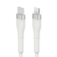 USB-C v Lightning polnilni in podatkovni kabel Ringke "Pastel" 12W - 2m - bel