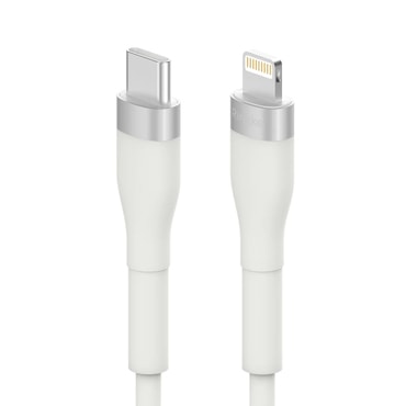 USB-C v Lightning polnilni in podatkovni kabel Ringke "Pastel" 12W - 2m - bel USB-C v Lightning polnilni in podatkovni kabel Ringke "Pastel" 12W - 2m - bel