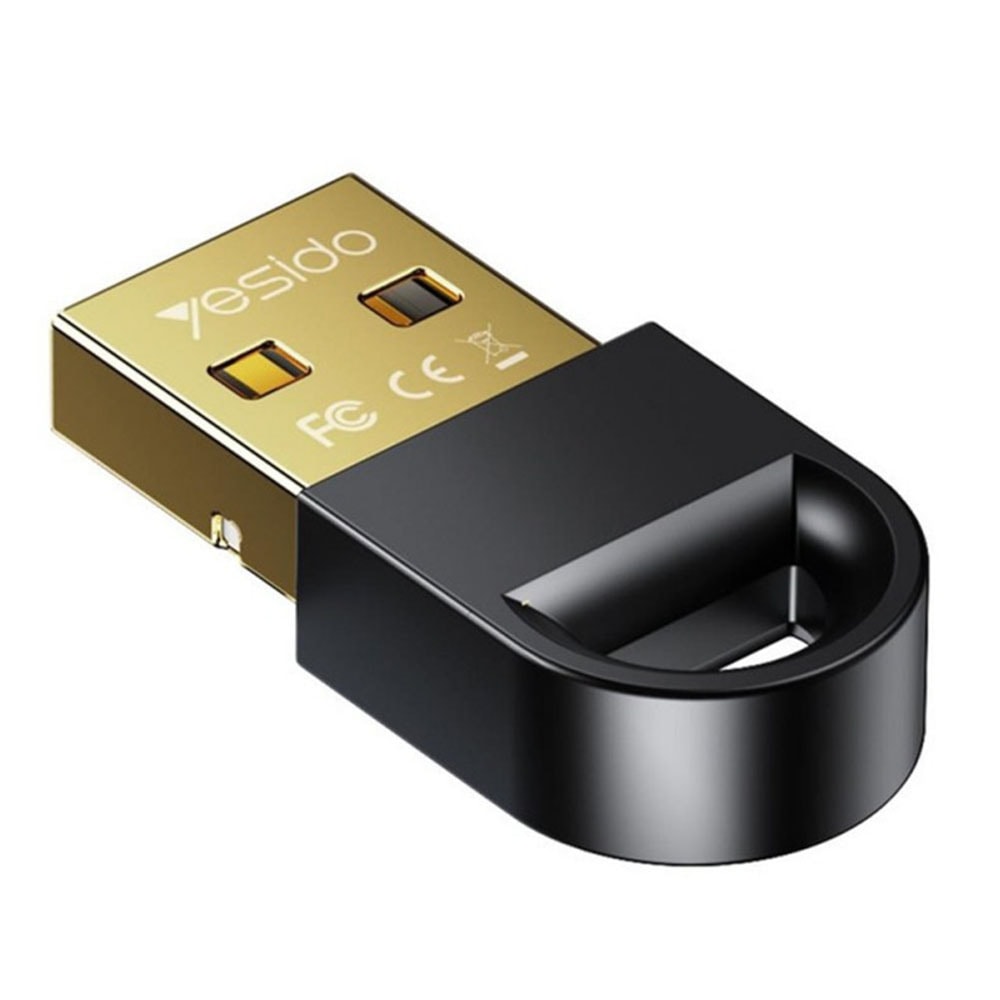 Mini univerzalni USB-A Bluetooth adapter Yesido "YAU34" 5.1 - črn