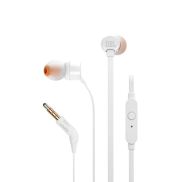 In-Ear slušalke JBL "T110" Pure Bass - bele
