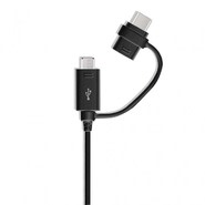 Originalen USB v Micro USB in USB-C kabel Samsung EP-DG950DBEGWW - 1.5m - črn (bulk) Originalen USB v Micro USB in USB-C kabel Samsung EP-DG950DBEGWW - 1.5m - črn (bulk)