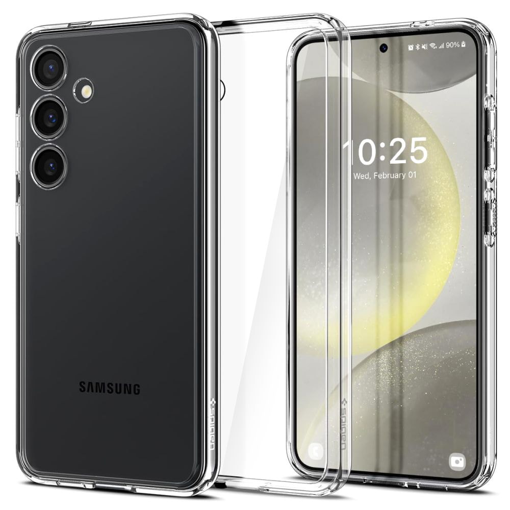 Ovitek Spigen "Liquid Crystal" za Samsung Galaxy S24 FE - crystal clear