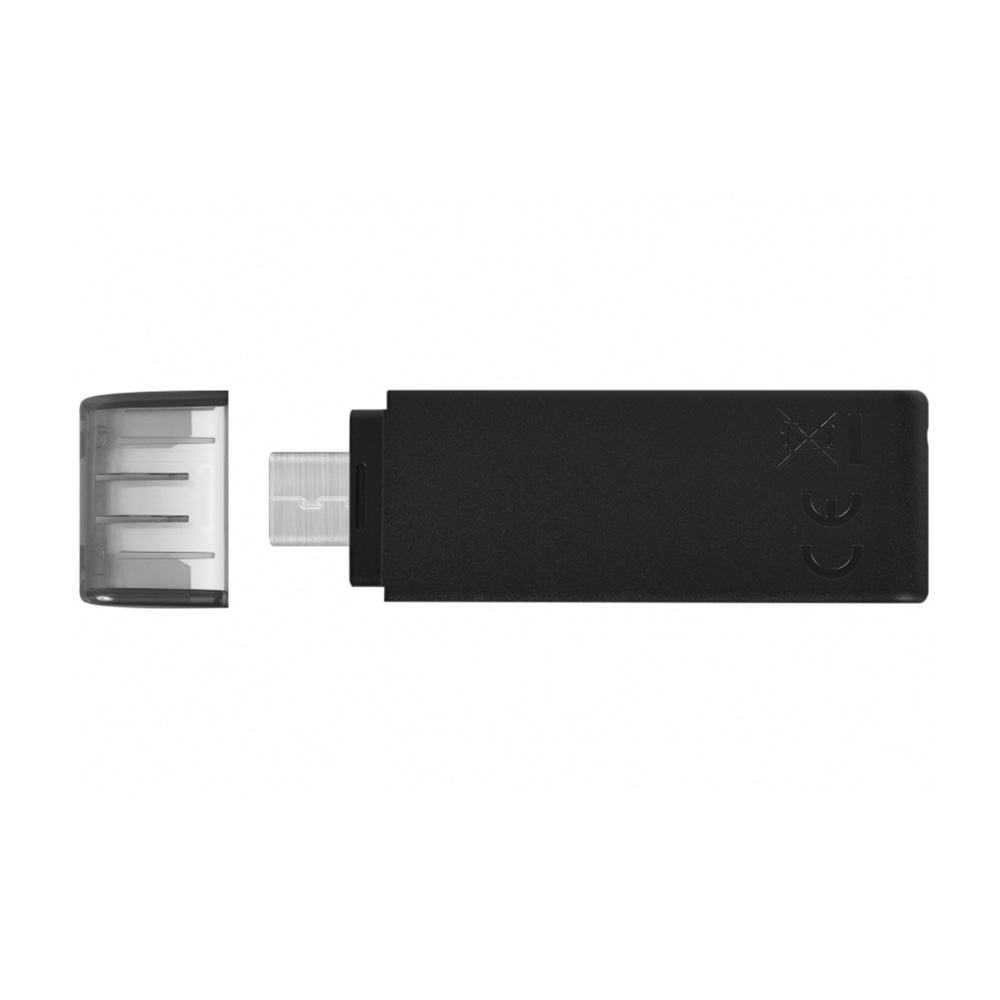 USB-C ključ 3.2 Kingston "DataTraveler 70" 64GB- črn