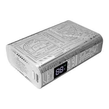 Power bank Dudao "K20" 10000 mAh z dvema izhodoma za polnjenje naprav 22.5 W - srebrn Power bank Dudao "K20" 10000 mAh z dvema izhodoma za polnjenje naprav 22.5 W - srebrn