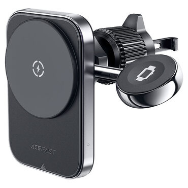 Premium 2v1 QI avtomobilsko magnetno držalo Acefast "D18" za mobilne naprave in Apple pametne ure - 15W - vent Premium 2v1 QI avtomobilsko magnetno držalo Acefast "D18" za mobilne naprave in Apple pametne ure - 15W - vent