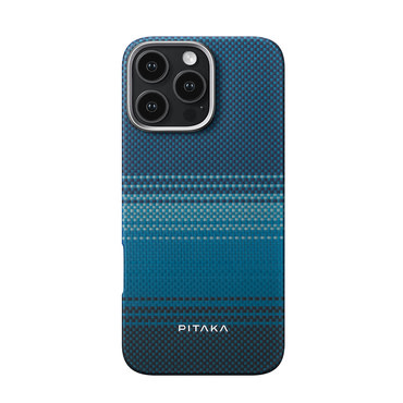 Premium ovitek Pitaka "Tactile Woven MagEZ 5" za iPhone 16 Pro - moonrise