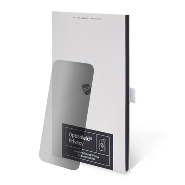 Optishield® Privacy 3D Full Body steklo za zaščito zaslona in zasebnosti za iPhone 15 Pro
