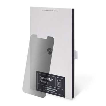 Optishield® Privacy 3D Full Body steklo za zaščito zaslona in zasebnosti za iPhone 13 Mini