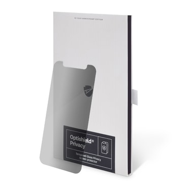 Optishield® Privacy 3D Full Body steklo za zaščito zaslona in zasebnosti za iPhone 12 Mini