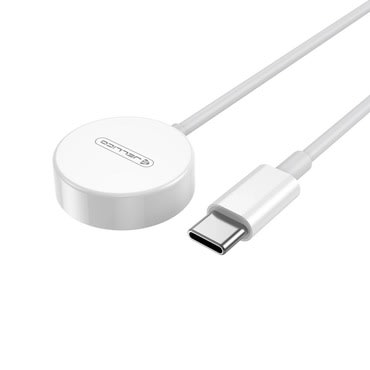 Brezžična polnilna postaja Jellico "W9" za Apple Watch ure - USB-C 3W - 1m - bela Brezžična polnilna postaja Jellico "W9" za Apple Watch ure - USB-C 3W - 1m - bela