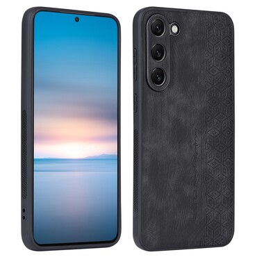 Premium ovitek Cube Leather za Samsung Galaxy A16 4G / A16 5G z vgrajeno zaščito zadnjih kamer - graphite black