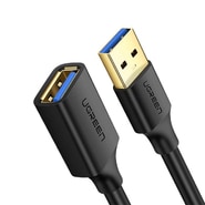 USB 3.0 v USB 3.0 adapter Ugreen "US129" - 2m - črn