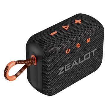 Bluetooth zvočnik Zealot Nomad - vodoodporen prenosni zvočnik z HiFi zvokom in močno baterijo