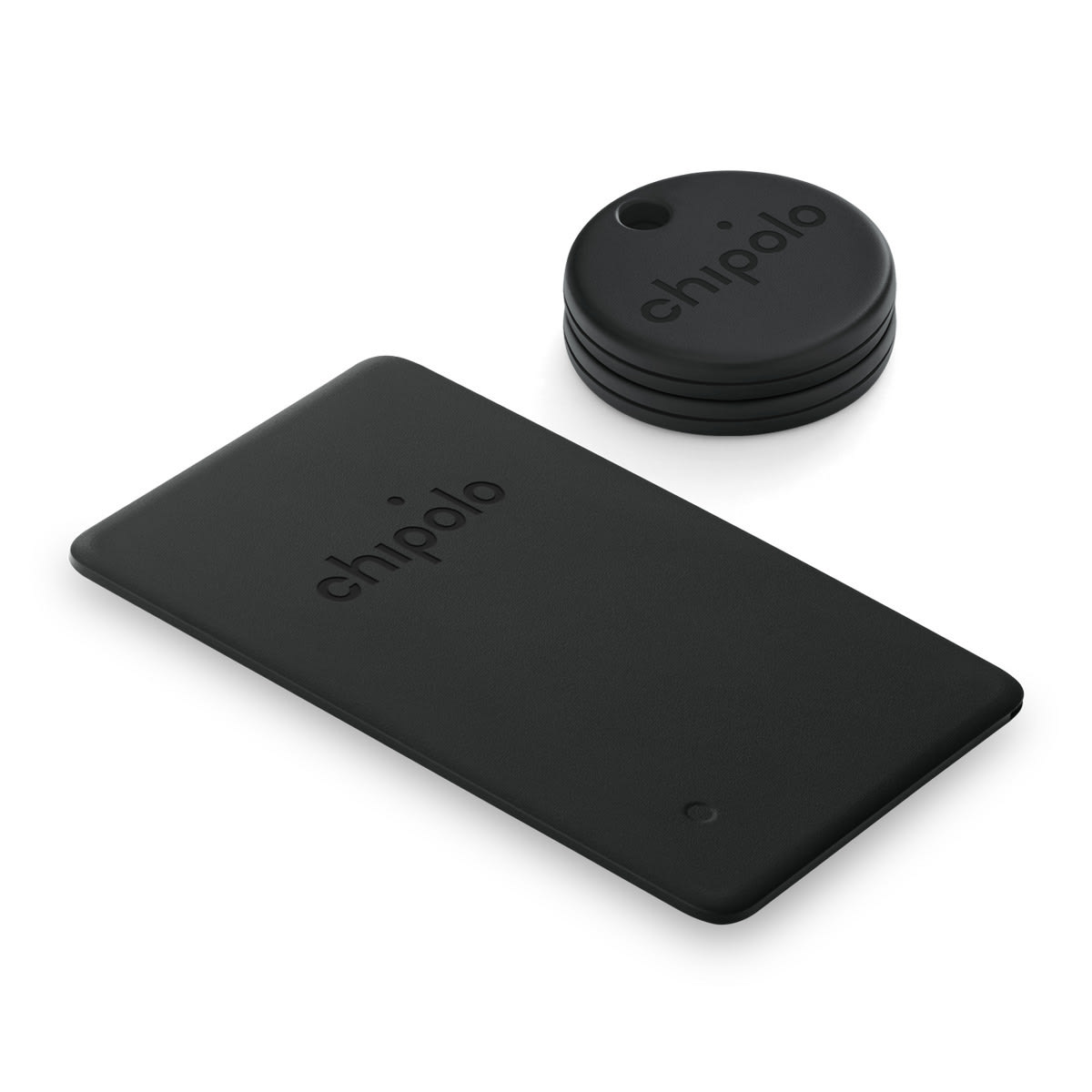 Chipolo SPOT bundle (2-pack) za Apple naprave - črn