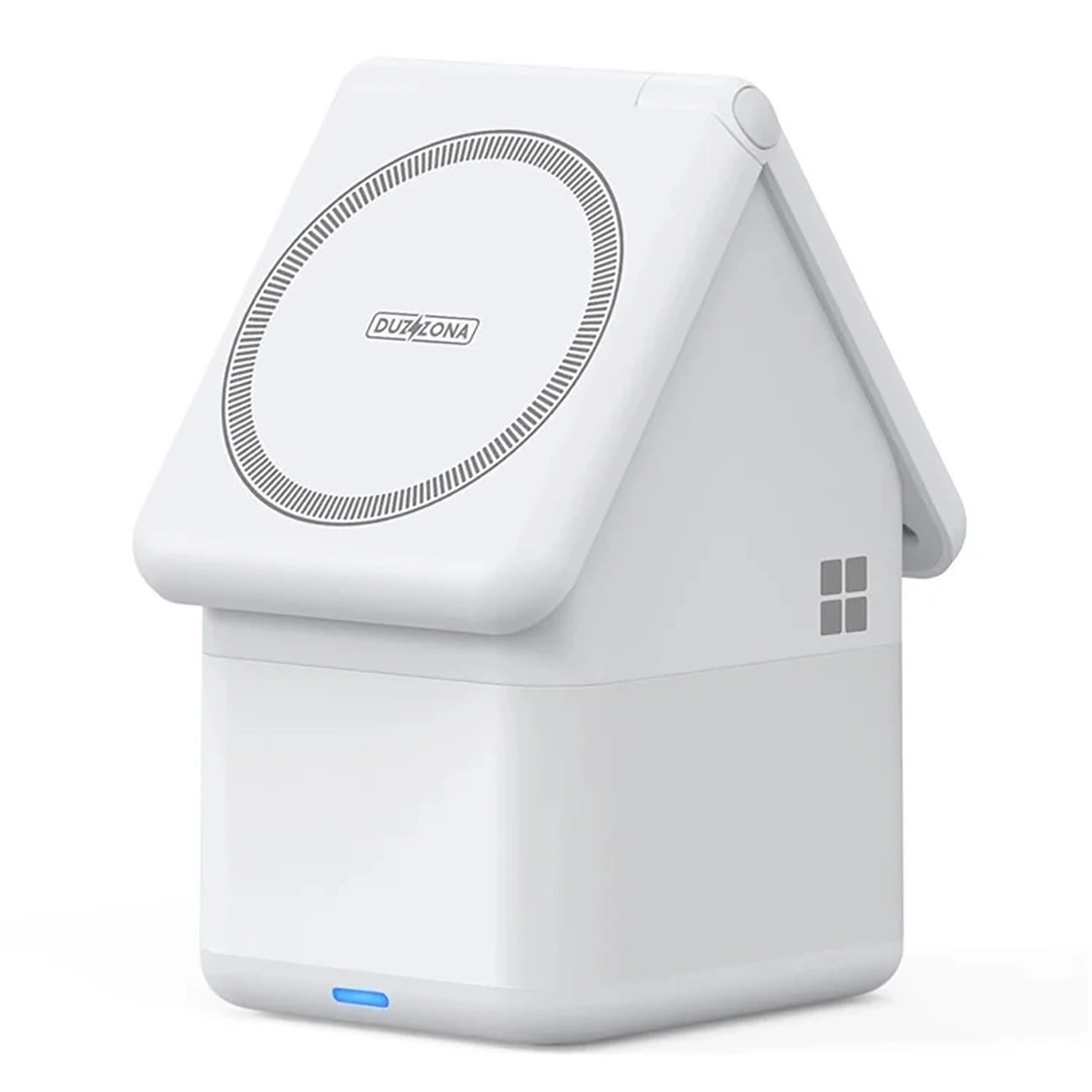 Brezžična QI polnilna postaja 4v1 Duzzona "W20" za naprave Apple - iPhone, Apple Watch, Airpods (15W) - bela