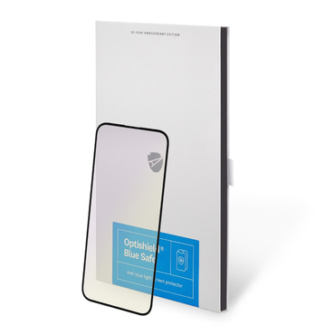 Optishield® Blue Safe 3D Full Body zaščitno steklo z zaščito oči za iPhone 8