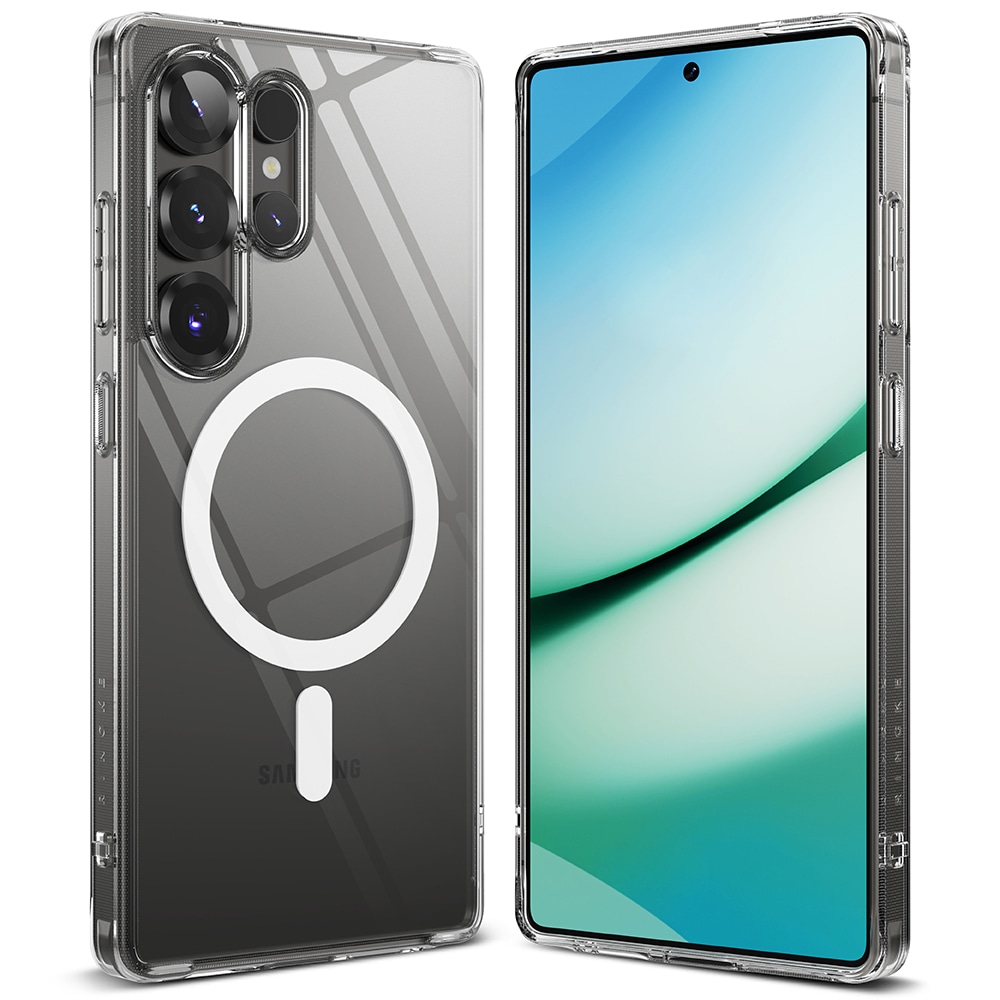 Ovitek Ringke "Fusion Magnetic" za Samsung Galaxy S25 Ultra - clear