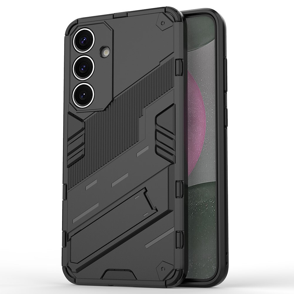 Robusten ovitek "Impact Superior" za Samsung Galaxy S25 - črn