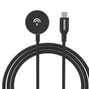 Brezžična polnilna postaja Dudao "A12C" za Apple Watch ure - USB-C 2.5W - 1.2m - črna