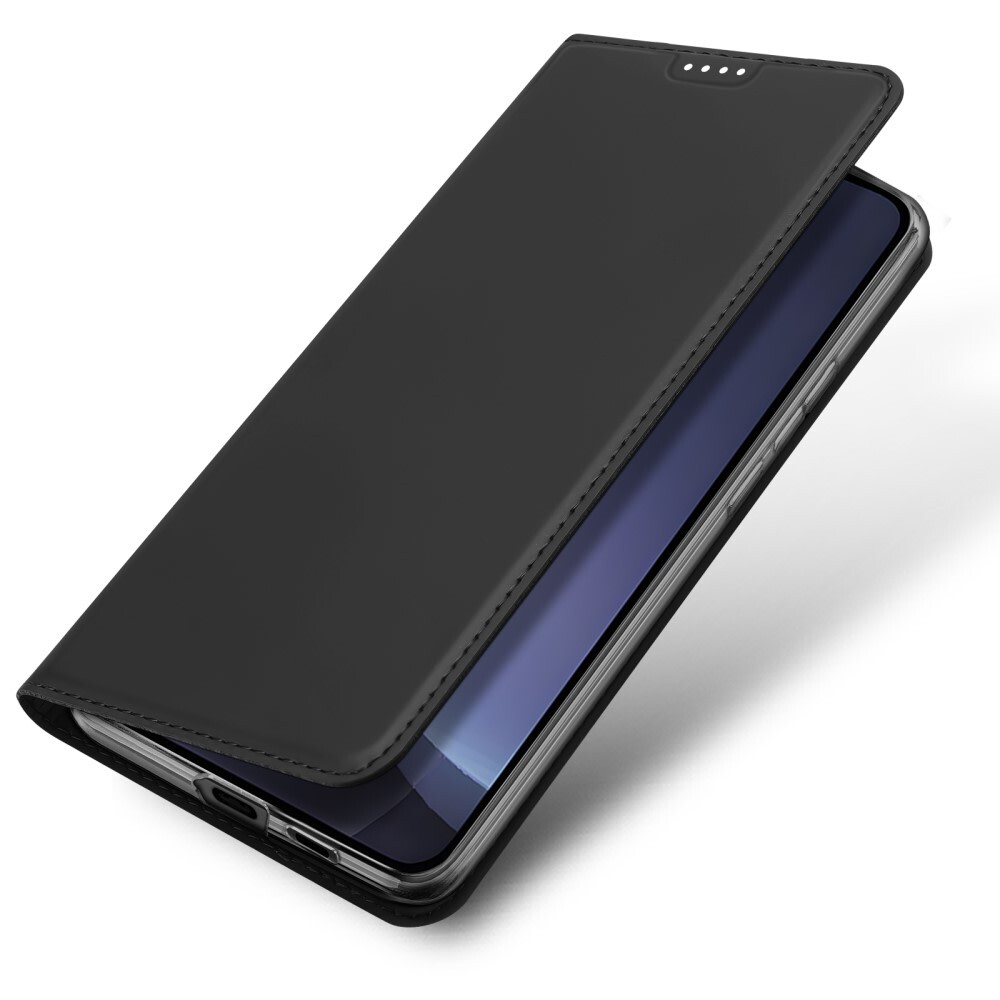 Etui "Skin" za Samsung Galaxy S25 Plus - črn
