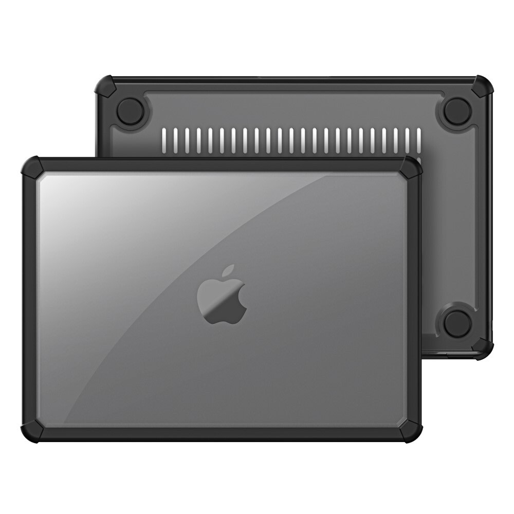 Premium ovitek Dux Ducis LCGM z ojačanimi robovi za MacBook Air 13" (A2681, A3113) - črn