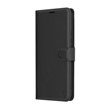 Etui Techsuit "Leather Folio" za Xiaomi Redmi Note 14 5G - črn