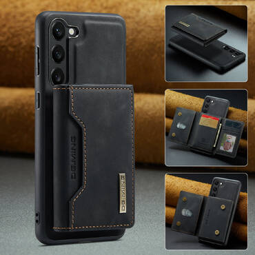 Ovitek za Samsung Galaxy S25 CaseMe DG.MING MAG z magnetno denarnico - pulse black Ovitek za Samsung Galaxy S25 CaseMe DG.MING MAG z magnetno denarnico - pulse black