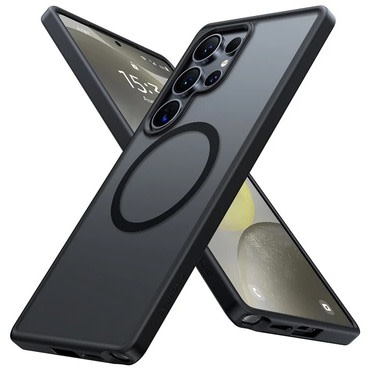 Premium ovitek Torras "Guardian Magnetic" za Samsung Galaxy S25 Ultra - črn